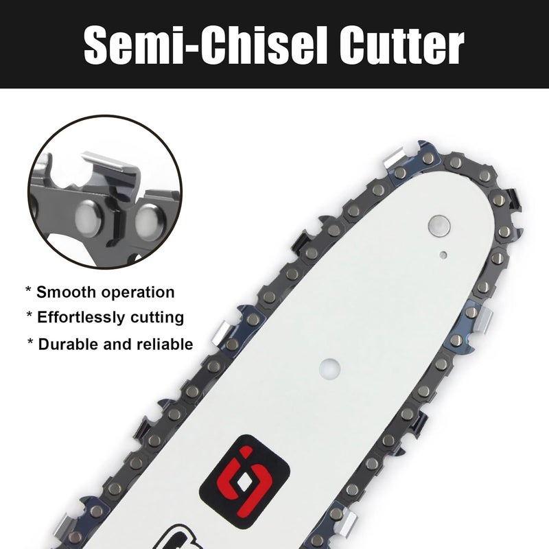SWAPARTS 16 Inch Chainsaw Bar and Chain Combo, 3/8" LP Pitch, 050" Gauge, 56 Drive Links for Greenworks 2904302, Craftsman, Poulan, Ryobi, Echo, Makita E-00103, Homelite, Husqvarna, Remington - Image 5